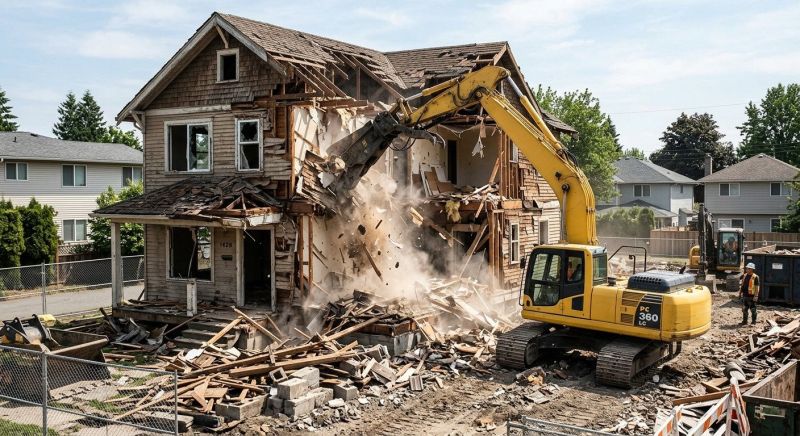House Demolition Service in Sacramento, CA