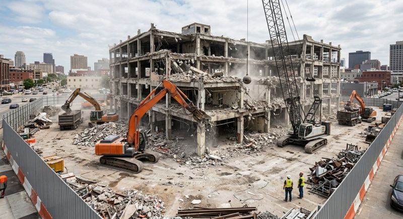 Warehouse Demolition in Houston, TX